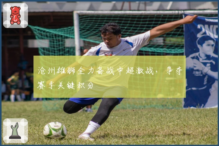 沧州雄狮全力备战中超激战，争夺赛季关键积分