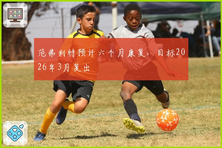 范弗利特预计六个月康复，目标2026年3月复出